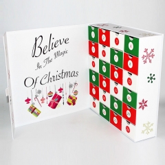 Advent Calendar Cardboard Box With 24 Drawers