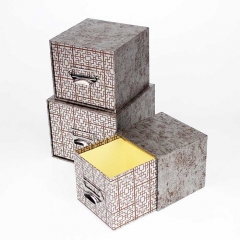 boîte de tiroir coulissante papier personnalisé pour l'emballage de bijoux