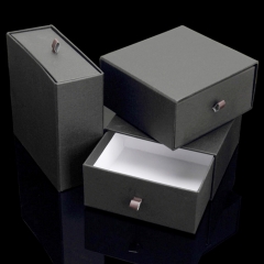 Boîte-cadeau de tiroir adaptée aux besoins du client par logo d'impression pour l'emballage