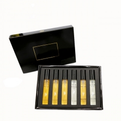Coffrets-cadeaux en carton d'emballage de échantillon personnalisé de parfum de logo