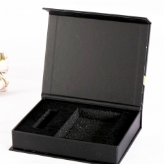 Magnetic Closure Book-shaped Paper Cosmetic Packing Gift Box with EVA Tray