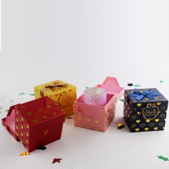 Boîte de carton formée par place de papier d'emballage faite sur commande pour la bougie avec l'aimant
