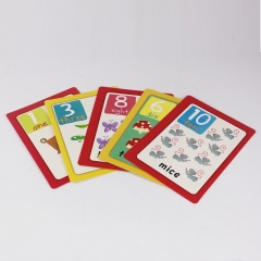 cartes à jouer personnalisées en carton 62 * 87mm pour enfants