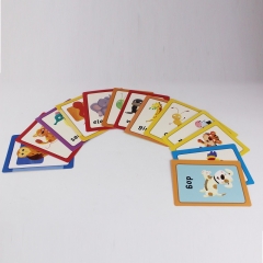 cartes de flah en carton sur mesure 45 * 75mm pour les enfants