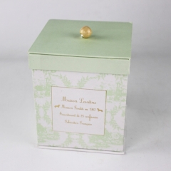 boîte de cadeau de mariage en papier fait main avec perle
