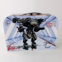 boîte de papier fait main de valise d'impression de robot fait sur commande pour des enfants