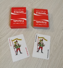 cartes de jeu drôles magiques d'impression en couleur carte à jouer en papier avec service d'impression de boîte